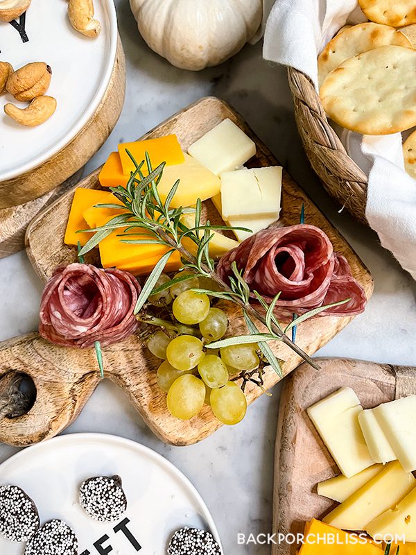 Let’s Make Shortcut Charcuterie Mini Boards - Back Porch Bliss